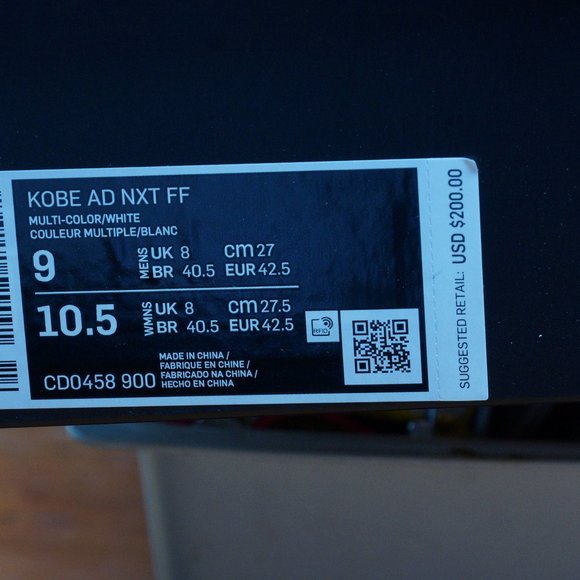 Kobe AD NXT FF Vast Grey Blue Hero Size 9 main image 9